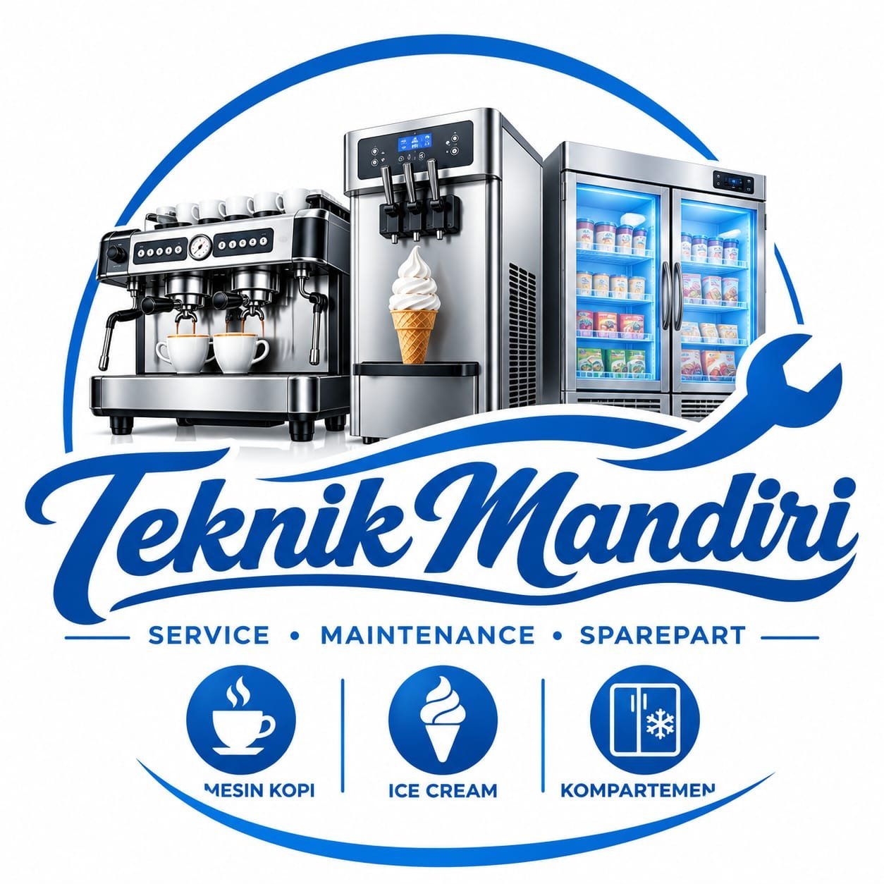 Teknik Mandiri Freezing Logo